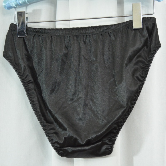 Grace Intimates & Sleepwear Black Grace Nylon And Spandex Panties 3xl